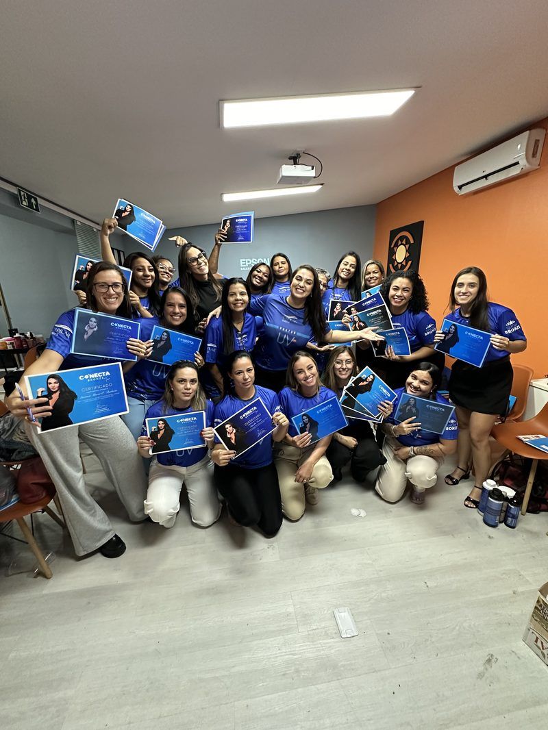 Turma com certificados